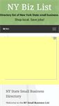 Mobile Screenshot of nybizlist.com